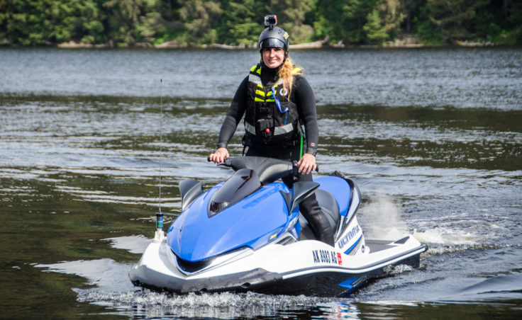 Shawn Alladio is a National Safe Boating Instructor. She started K38 Water Safety in 1989. (Photo by Heather Bryant/KTOO)