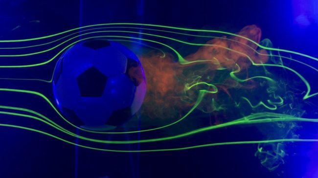 From an aerodynamic perspective, a traditional soccer ball is just as good as the new design. NASA's Ames Research Center