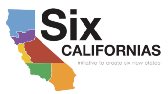 An image from the Six Californias website shows the proposed borders of its plan to slice the state into areas that the plan's backers say would be more manageable. Six Californias