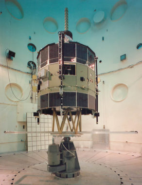 ISEE-3 at a tender age, sometime before its 1978 launch.NASA