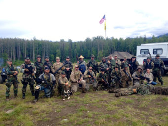militia group photo