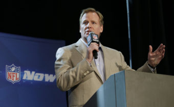 NFL Commissioner Roger Goodell. (Photo by Ted S. Warren/AP)