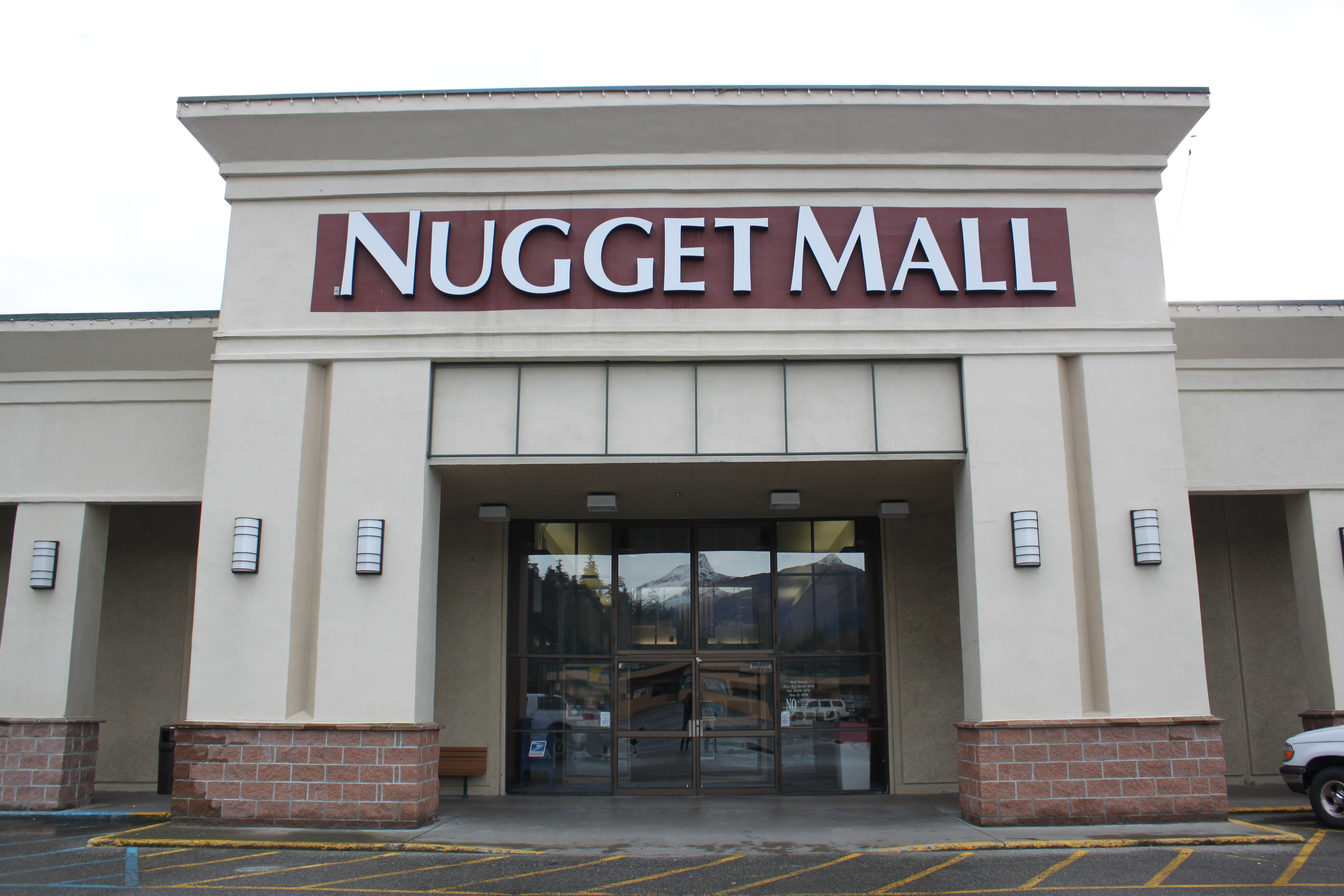 Nugget Mall is becoming a "ghost town" with all the vacant stores. (Photo by Lisa Phu/KTOO)