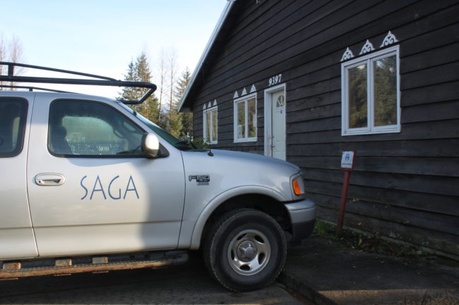 SAGA is in the process of moving out of its main office and shop on LaPerouse Ave. in Juneau. (Photo by Lisa Phu/KTOO)
