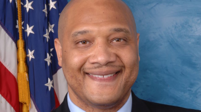 Democratic Congressman André Carson of Indiana says he converted to Islam as a teenager after witnessing Muslims "pushing back on crime" in his neighborhood. Courtesy of André Carson