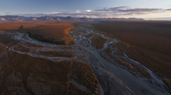 A still from the ANWR video released by the White House (Image courtesy YouTube)