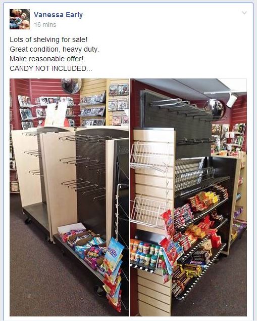 Blockbuster manager Vanessa Early has been posting inventory on the Facebook page Juneau Buy Sell Trade. The in-store sale at the Valley branch starts Friday. 