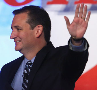 Sen. Ted Cruz needs buzz, money and to be taken seriously. He hopes he can accomplish that by getting in early. (Photo by Mark Wilson/Getty Images)