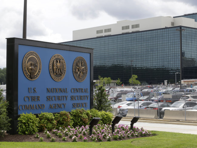 The lawsuit by Wikimedia and other plaintiffs challenges the National Security Agency's use of upstream surveillance, which collects the content of communications, instead of just the metadata. Patrick Semansky/AP