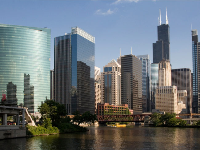 Chicago skyline. (Photo courtesy iStockphoto)