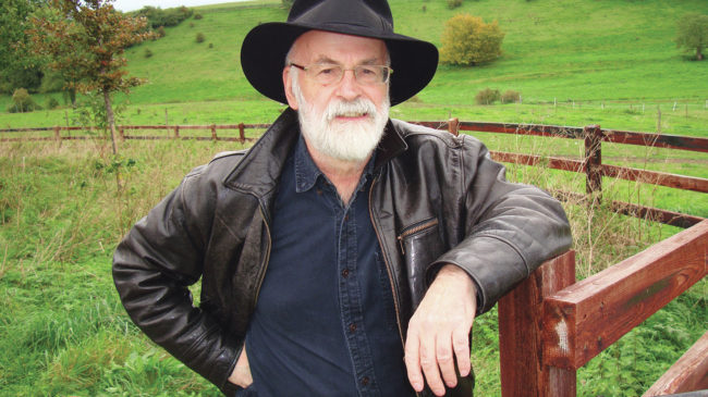 Terry Pratchett wrote more than 70 books. Rob Wilkins/Courtesy of Doubleday