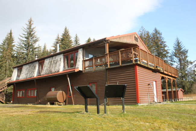 The Eagle Valley Center is located out the road in Amalga Meadows Park. (Photo by Lisa Phu/KTOO)