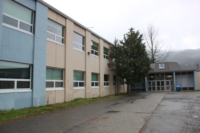 The Marie Drake Building was built in 1965 and hasn't gone through any major renovations since. Juneau schools Superintendent Mark Miller says that's not changing any time soon. (Photo by Lisa Phu/KTOO)