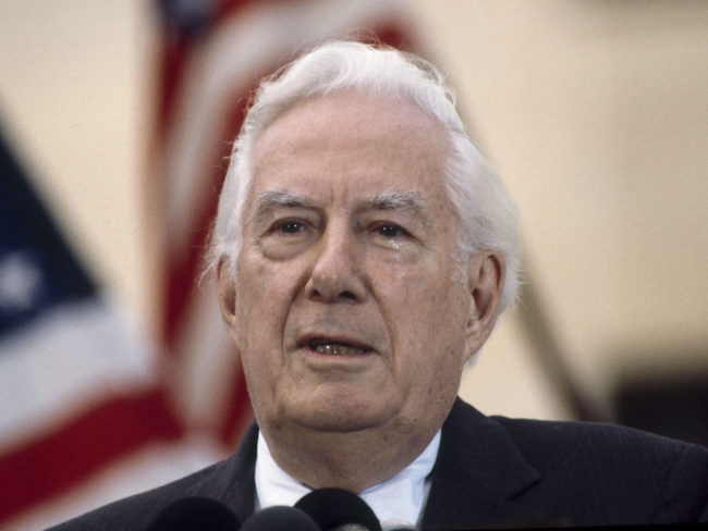 In 1986, Chief Justice Warren E. Burger quoted a description of homosexual sex as an "infamous crime against nature," worse than rape, and "a crime not fit to be named. (Photo courtesy AP)