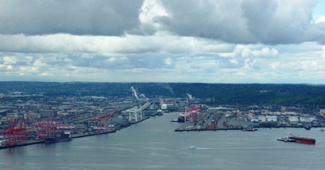 Port of Seattle. (Creative Commons photo by M.O. Stevens)