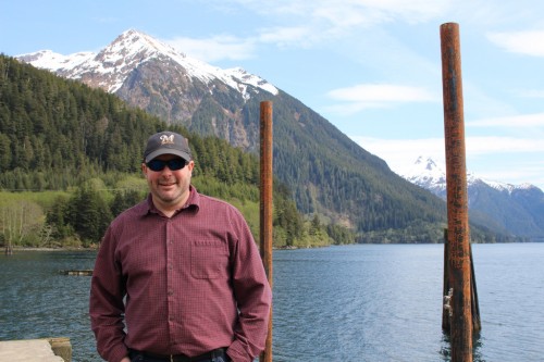Garry White came to Sitka in 2008 and has ridden the wave of the bulk water venture. But new developments in infrastructure and capital are giving him hope that bulk water shipments to California will happen this year. (Photo by Emily Kwong/KCAW)