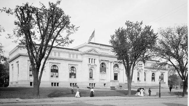 Carnegie Library in Washington, D.C., 1906. Library of Congress