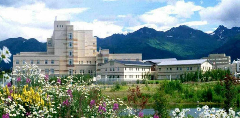 The Alaska Native Medical Center in Anchorage. (Photo courtesy of ANTHC)