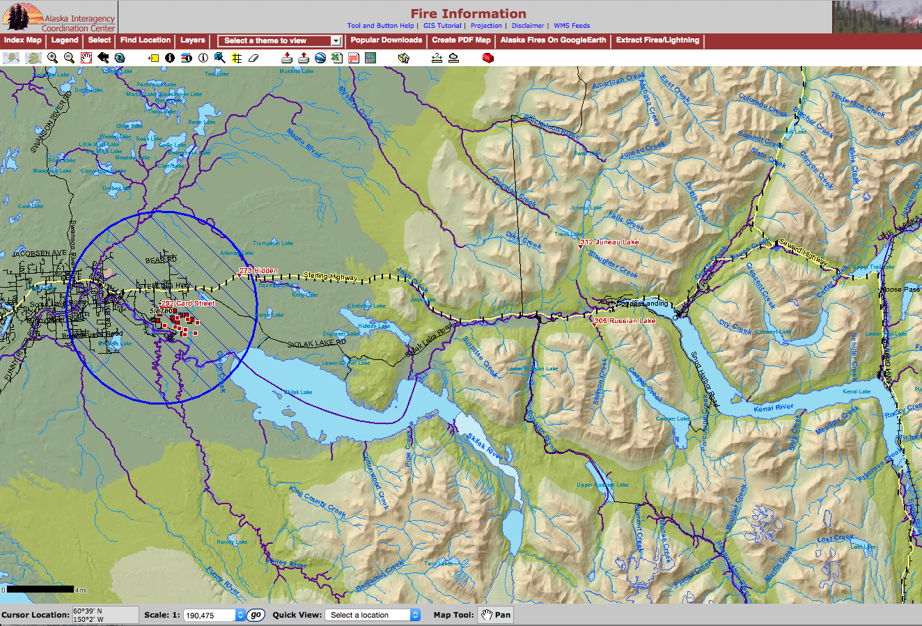 Lightning thought to cause Cooper landing fires
