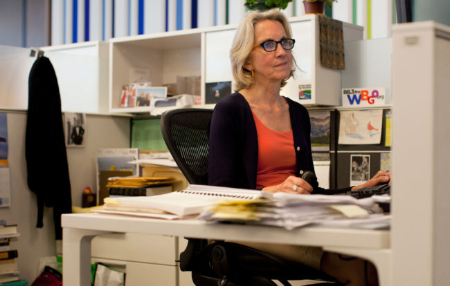 NPR Investigations Research Librarian Barbara Van Woerkom "took it as a challenge." Lydia Thompson/NPR