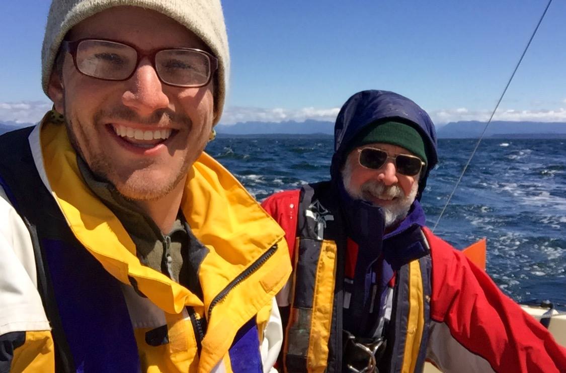 Team Excellent Adventure checks in from the Inside Passage during the “Race to Alaska” event. (Photo courtesy R2AK)