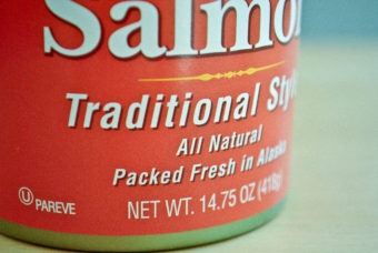 Canned Alaska salmon. (Creative Commons photo courtesy of cookbookoman17)