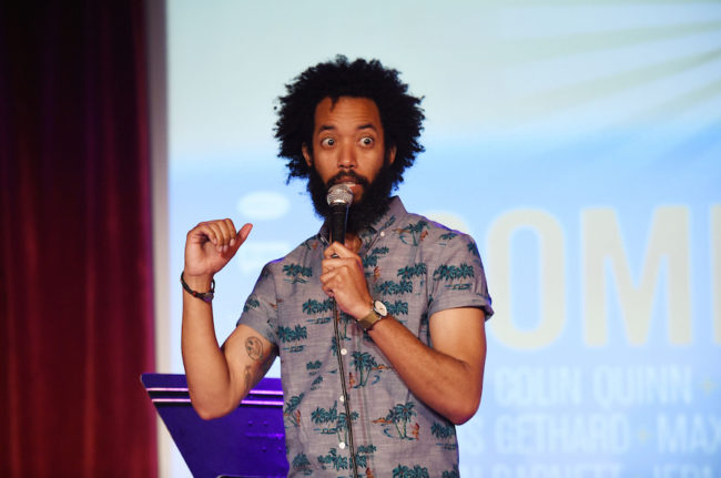 Comedian Wyatt Cenac performs onstage at the Vulture Festival Presents: Comedy Night at The Bell House on May 31 in Brooklyn, New York. Bryan Bedder/Getty Image