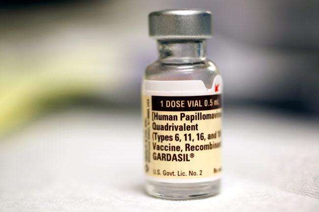 HPV vaccine prevents cervical cancer and other cancers by fending off the virus that causes them. But it's been a tough sell with doctors and parents. Joe Raedle/Getty Images