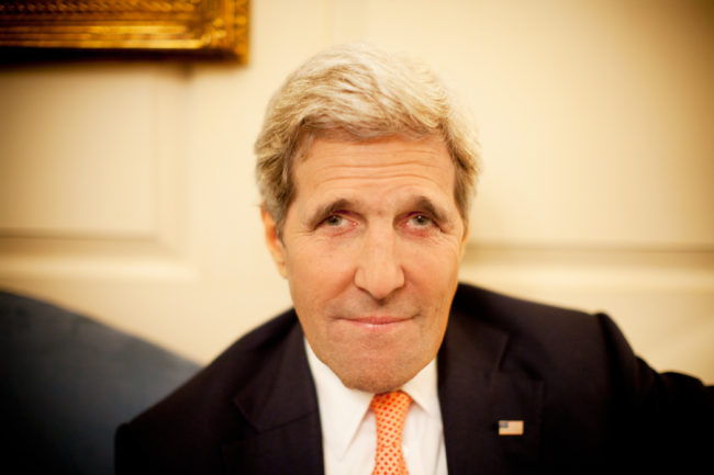Secretary of State John Kerry spoke with NPR's Steve Inskeep at the State Department. Kerry said if Congress or a future president reverses a nuclear control agreement with Iran, U.S. credibility will suffer. Kainaz Amaria/NPR