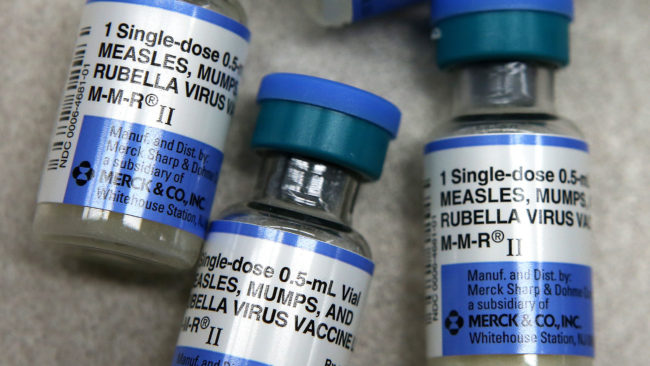 Most of the people who got measles in last year's outbreaks hadn't been vaccinated with the MMR vaccine. Photo illustration by Justin Sullivan/Getty Images