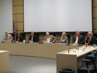 At a meeting in Anchorage on Tuesday morning, the Legislative Council voted to spend up to $450,000 on legal assistance to fight Medicaid expansion in court. (Annie Feidt/APRN)