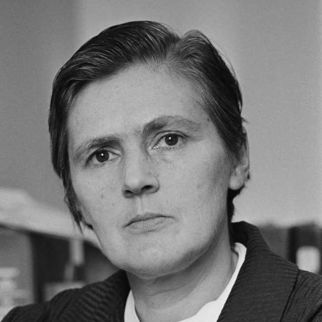 Dr. Frances O. Kelsey of the U.S. FDA, who is credited with keeping the birth-deforming drug, Thalidomide, off the U.S. market, is shown in an Aug. 1962 photo. Kelsey died on Friday at age 101. AP