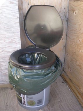 So-called honey buckets are used in rural Alaska villages where plumbing is not available. (Creative Commons photo by CambridgeBayWeather)
