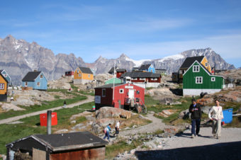 The village of Ukkusissat, Greenland, near where the researchers conducted their study of the Inuit diet. Malik Mifeldt/Science