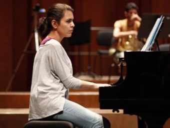 Zuhal Sultan is the founder of the Iraqi National Youth Orchestra. Courtesy of the artist