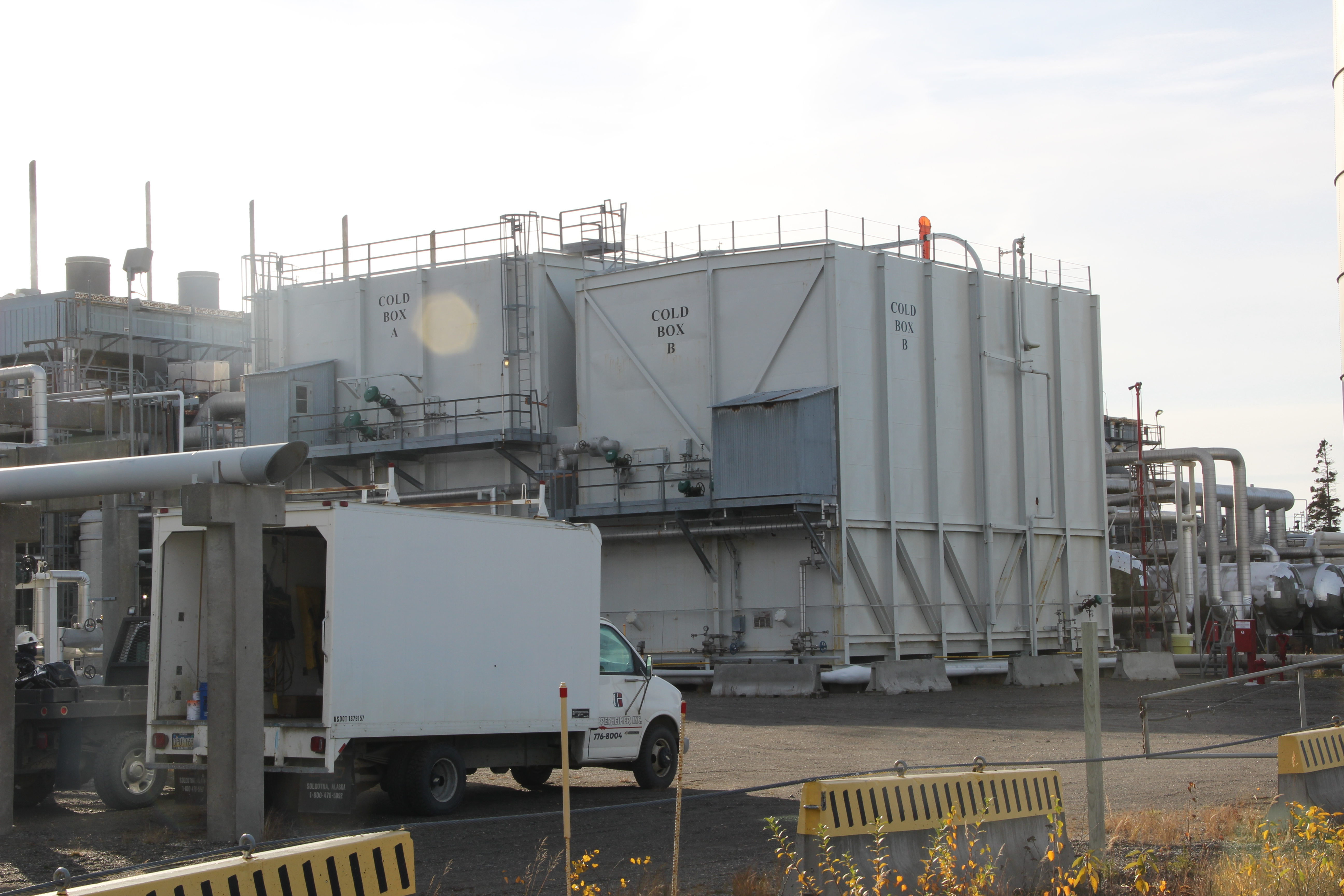 Kenai LNG plant Cold Boxes