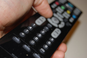 A remote controller for television. (Creative Commons photo by espensorvik)