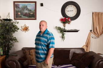 James Vanni, at his home in Colorado Springs, Colo. Theo Stroomer for NPR