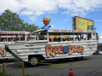 Seattle duck boats - Ride the Ducks