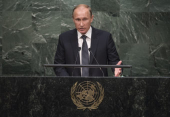 Vladimir Putin at U.N.