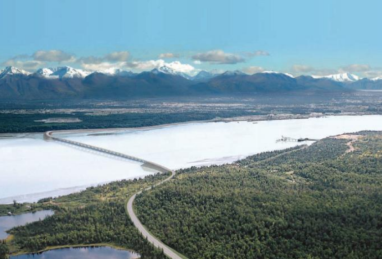 Knik Arm Bridge rendering