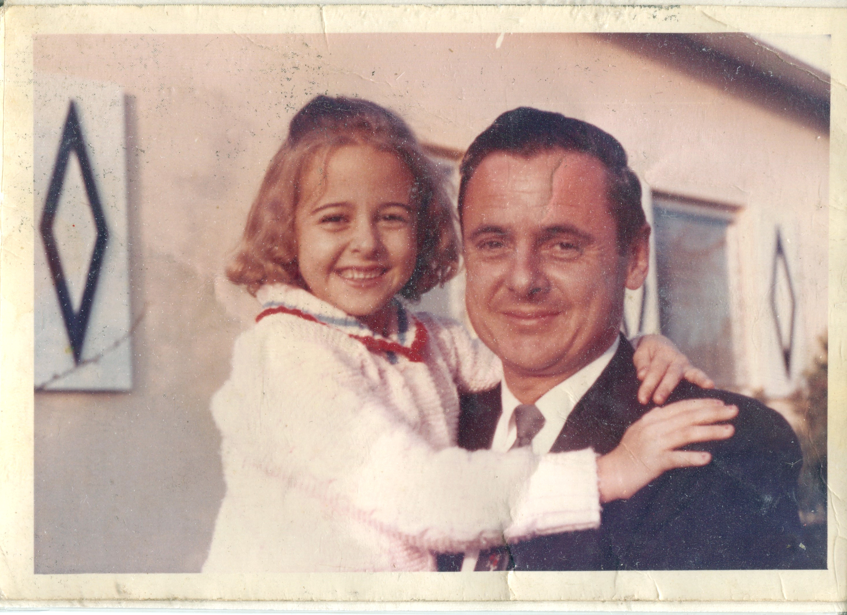 Walter Langston and his daughter, Beverly Neurock. (Photo courtesy of Beverly Neurock)