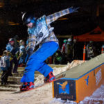 50 - David, clears the box at the Downtown Rail Jam Dec. 19th. (Photo by Mikko Wilson/KTOO)
