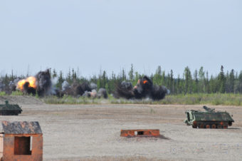Fort Wainwright Small Arms Range unexploded ordnance disposal