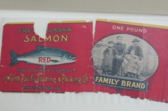 Family Brand canned salmon label featuring Peratroviches