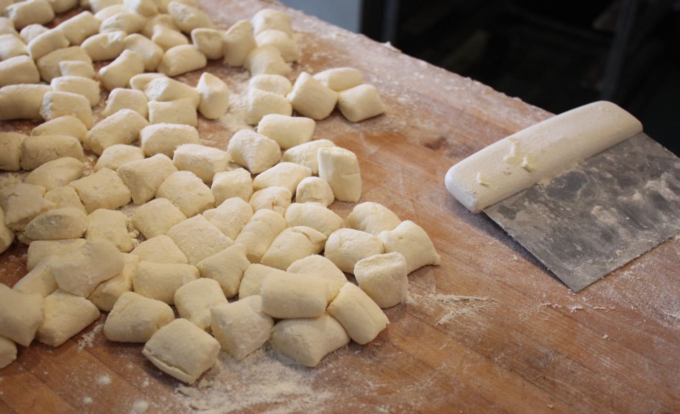 In Bocca Al Lupo will always feature a kind of gnocchi on the menu. (Photo by Lisa Phu/KTOO)
