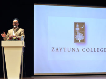 Sheikh Hamza Yusuf, shown here in July 2015, is the founder of a Muslim liberal arts college in Berkeley, Calif. "Ideas must counter ideas," he says. "You can drop all the bombs you want, but if you don't pull up weeds by their roots, they just grow back."