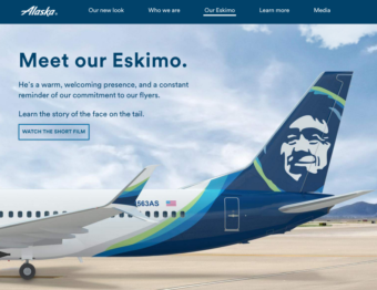 Alaska Airlines "Meet our Eskimo"