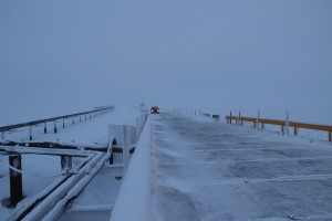 Nigliq Channel bridge on the North Slope