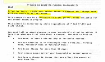 Thousands of low-income seniors will see a drop in their state benefits starting March 1. Officials say they have tried to mitigate the negative impacts on beneficiaries, which stem from last year’s budget cuts.